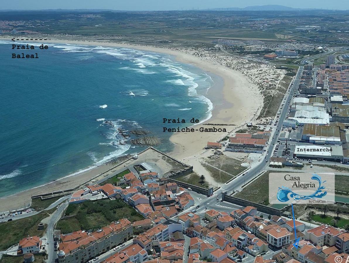 Casa Alegria by CosyCasa Praia Peniche Exterior foto